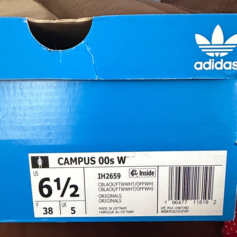 Adidas Campus 00s Women's Shoes - Black and Off White